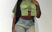 Load image into Gallery viewer, Baby girl crop top
