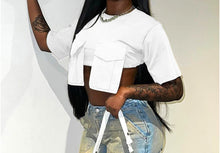 Load image into Gallery viewer, Baby girl crop top
